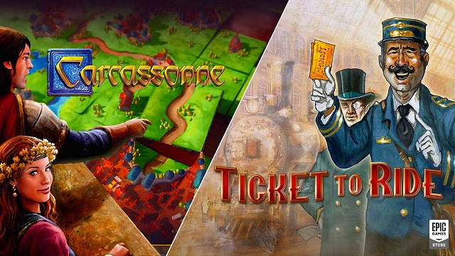 無料配布 Epic Gamesストアで 人気ボードゲームのデジタル版 Carcassonne Ticket To Ride 2本が無料配布中 ジュウシマツの鳥小屋