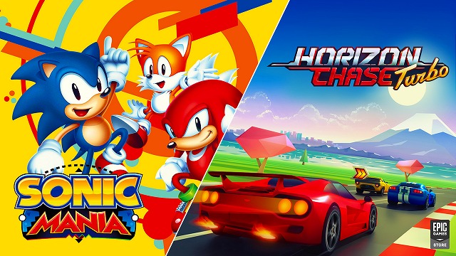 無料配布 Epic Gamesストアでレースゲーム Horizon Chase Turbo と2dアクションゲーム Sonic Mania が期間限定で 無料配布中 ジュウシマツの鳥小屋